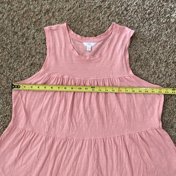 Pink three tiered tank top - Picture 4 of 6